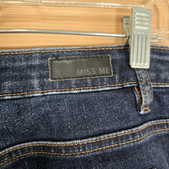 Miss Me Women's Skinny Blue Size 27 Jeans Button Fly - Picture 5 of 8